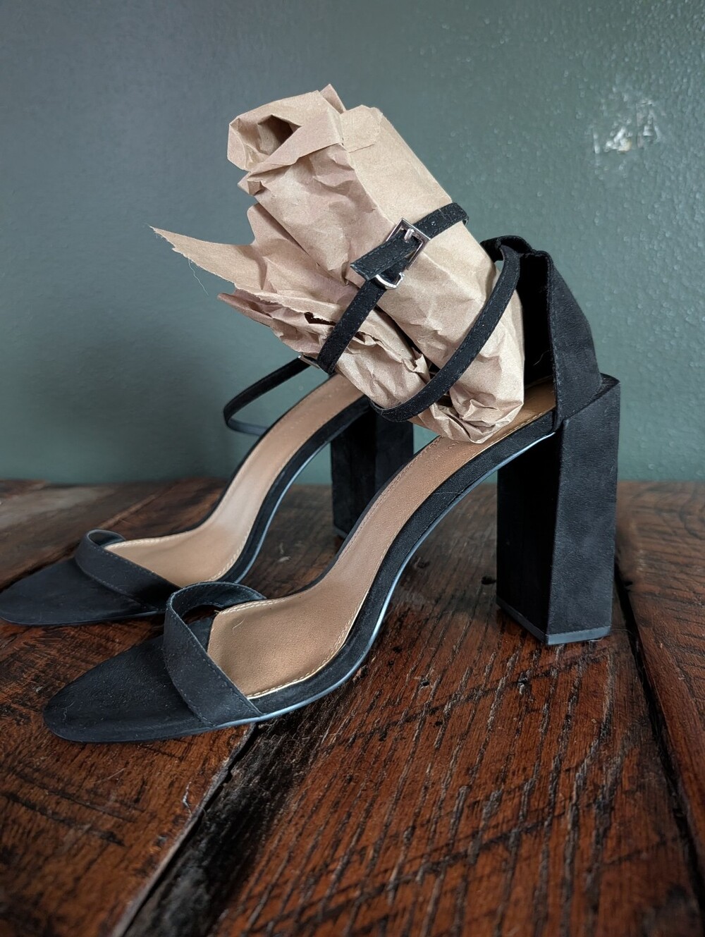 ASOS Strappy Wrap Around Ankle Heel Size 11